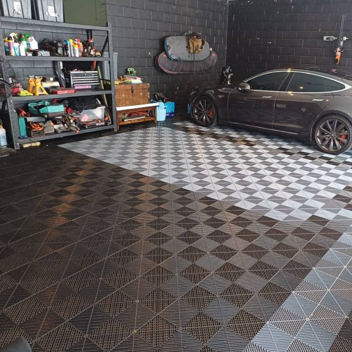 DECKO <b>DURANTE</b> Garage Tile - <b>Select Color</b> - 400/400/18 - Price/Tile