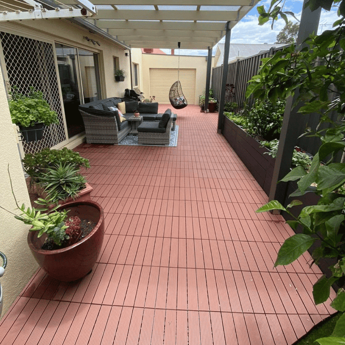 DECKO Premium Tiles - <b>Select Colour</b> - 300/300/20 - Price/Box of 11