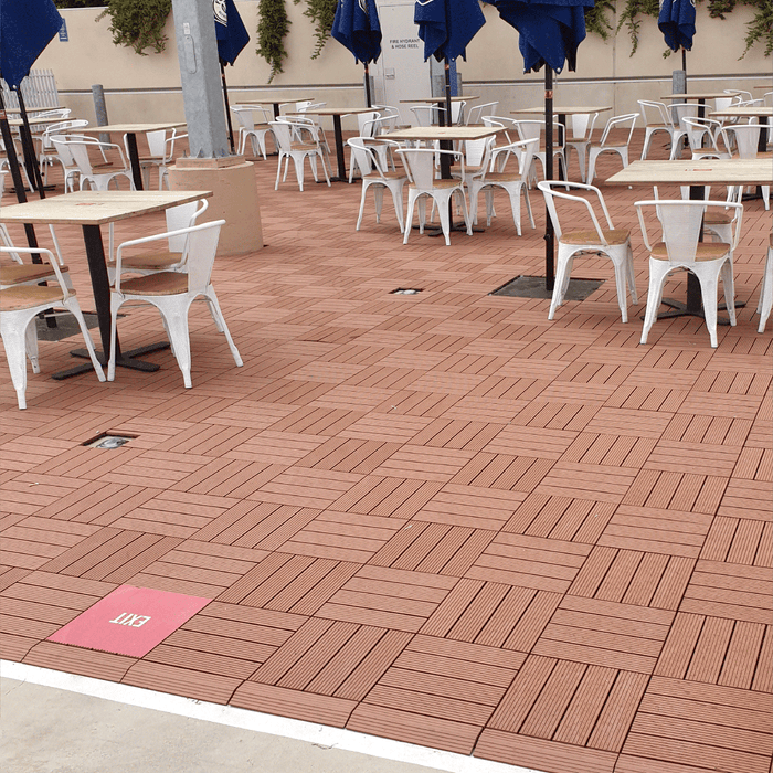 DECKO Premium Tiles - <b>Select Colour</b> - 300/300/20 - Price/Box of 11