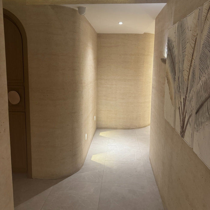 DECKO Flexistone Wall Panels - <b>GRANDE TRAVERTINO</b> - Box of 1200x600mm flexible stone panels