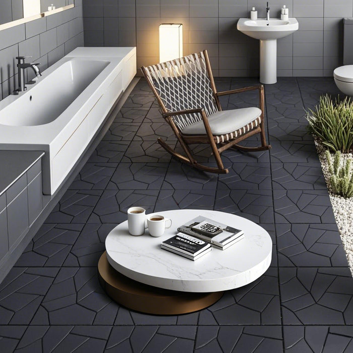 1 Box of 44 DECKO Lite PP Deck Tiles - GREYSTONE - Premium, 100% Recycled Polypropylene (total of 4.05 m2) - deliveries start from end of April