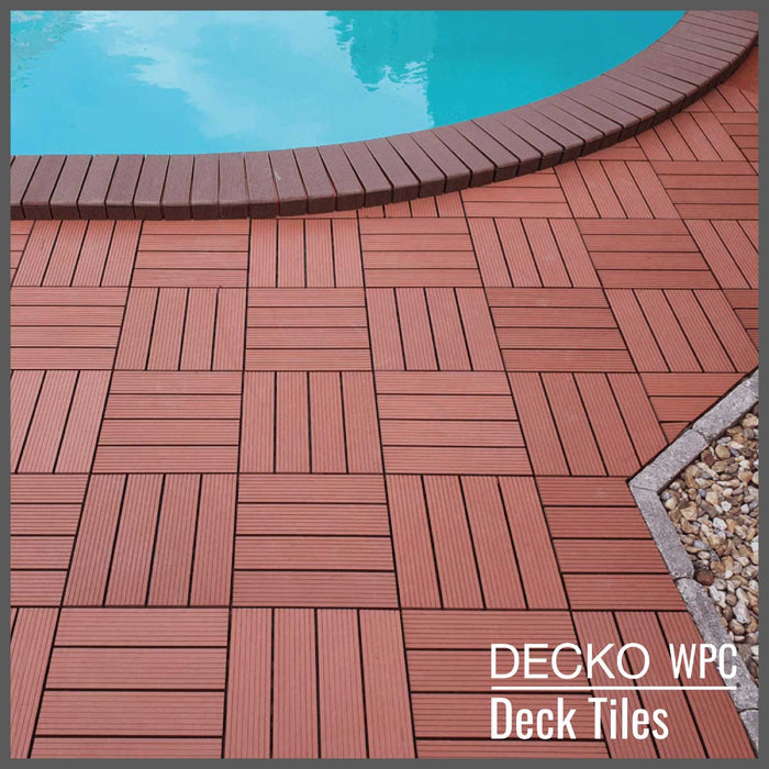 DECKO Premium Tiles - <b>Select Colour</b> - 300/300/20 - Price/Tile