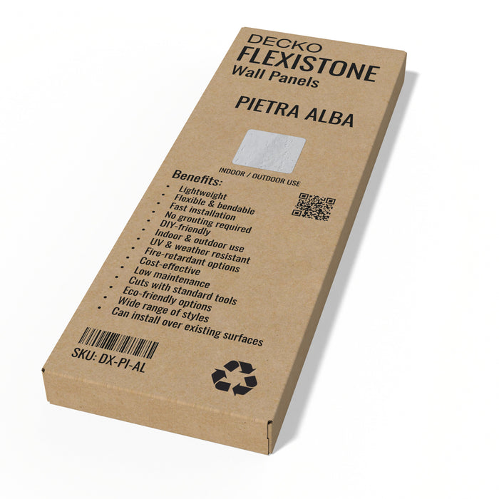 DECKO FLEXISTONE wall panel SAMPLES - Free Shipping