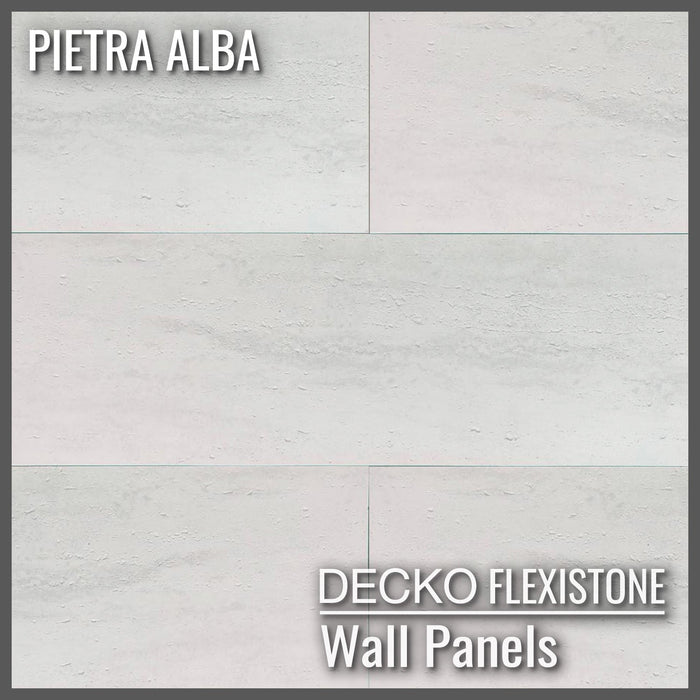 DECKO FLEXISTONE wall panel SAMPLES - Free Shipping