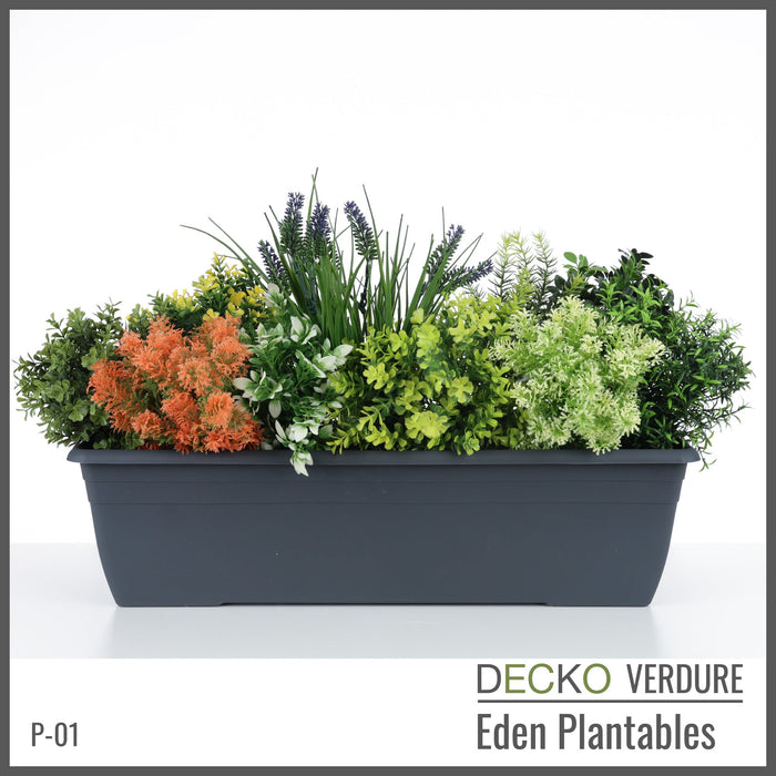 DECKO Verdure Eden Plantables - <b>JACINTA</b> - Collection of 10 different Artificial Plantable Plants