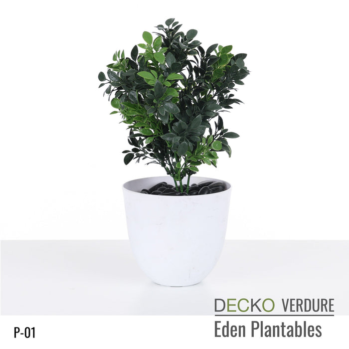 DECKO Verdure Eden Plantables - <b>JACINTA</b> - Collection of 10 different Artificial Plantable Plants