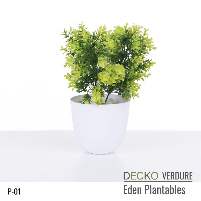 DECKO Verdure Eden Plantables - <b>JACINTA</b> - Collection of 10 different Artificial Plantable Plants