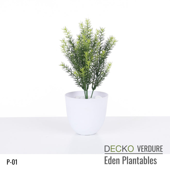 DECKO Verdure Eden Plantables - <b>JACINTA</b> - Collection of 10 different Artificial Plantable Plants