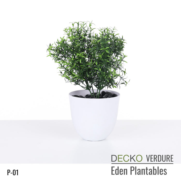 DECKO Verdure Eden Plantables - <b>JACINTA</b> - Collection of 10 different Artificial Plantable Plants