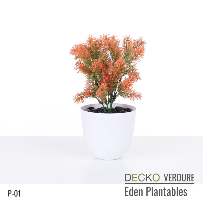 DECKO Verdure Eden Plantables - <b>JACINTA</b> - Collection of 10 different Artificial Plantable Plants