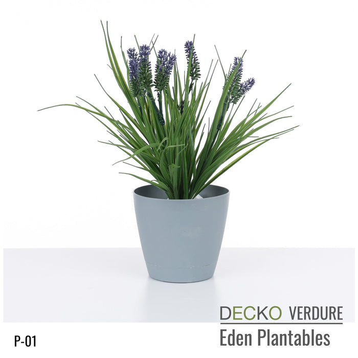 DECKO Verdure Eden Plantables - <b>JACINTA</b> - Collection of 10 different Artificial Plantable Plants