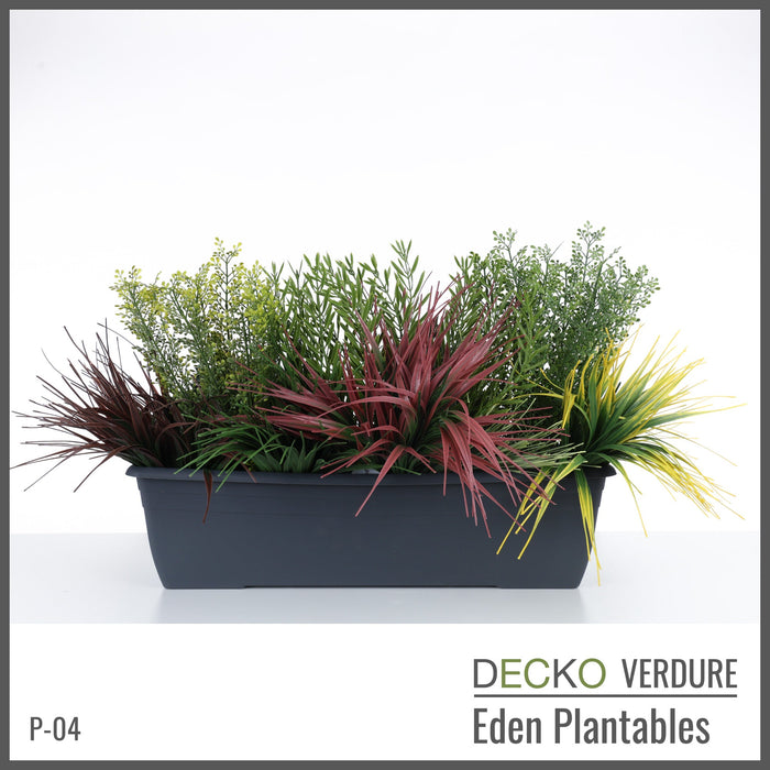DECKO Verdure Eden Plantables - <b>VERBENA</b> - Collection of 8 different Artificial Plantable Plants