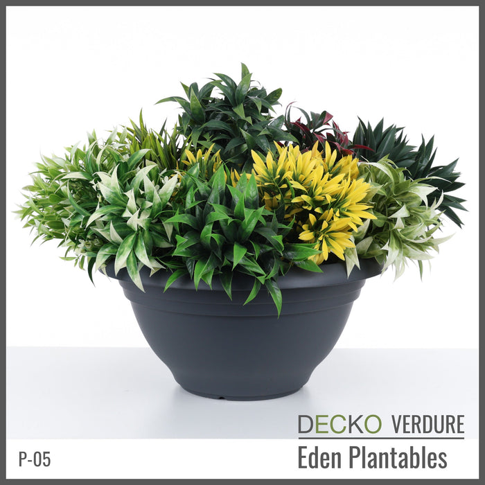 DECKO Verdure Eden Plantables - <b>MARIGOLD</b> - Collection of 9 different Artificial Plantable Plants