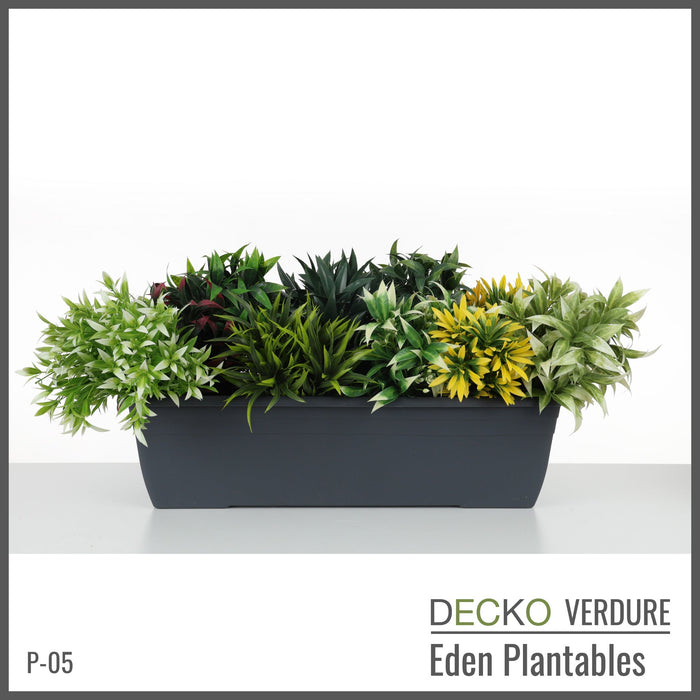 DECKO Verdure Eden Plantables - <b>MARIGOLD</b> - Collection of 9 different Artificial Plantable Plants