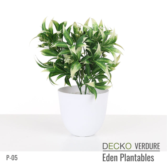 DECKO Verdure Eden Plantables - <b>MARIGOLD</b> - Collection of 9 different Artificial Plantable Plants