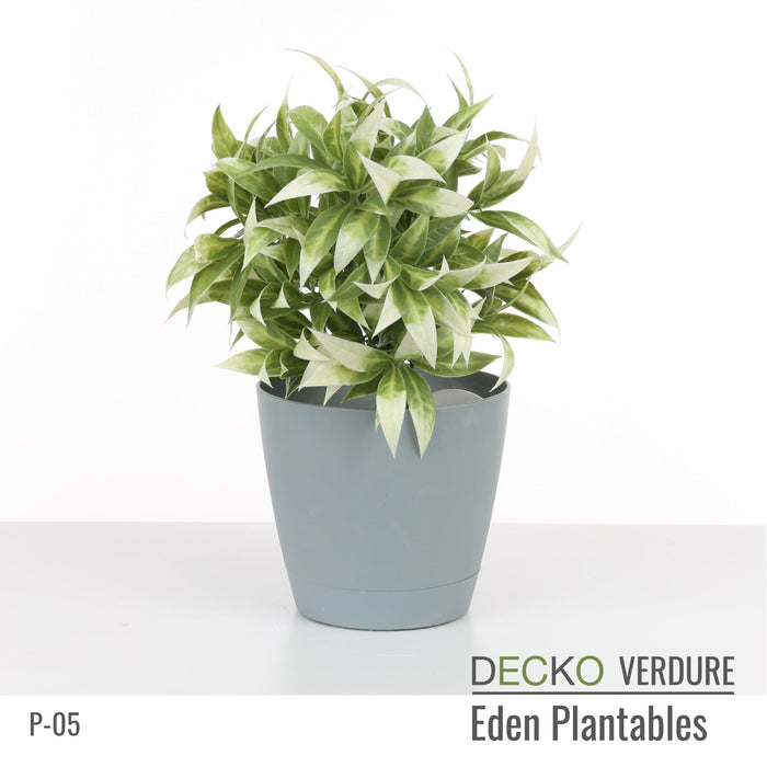 DECKO Verdure Eden Plantables - <b>MARIGOLD</b> - Collection of 9 different Artificial Plantable Plants