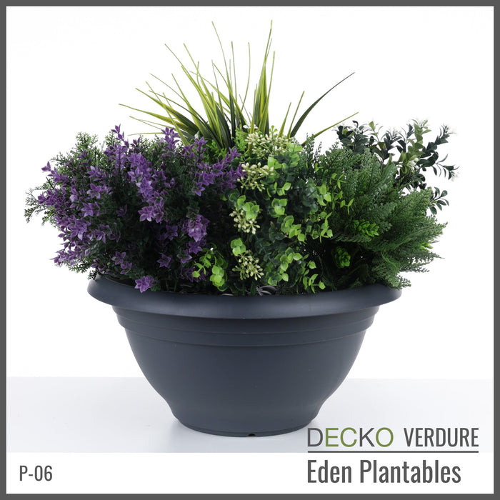 DECKO Verdure Eden Plantables - <b>DAHLIA</b> - Collection of 7 different Artificial Plantable Plants