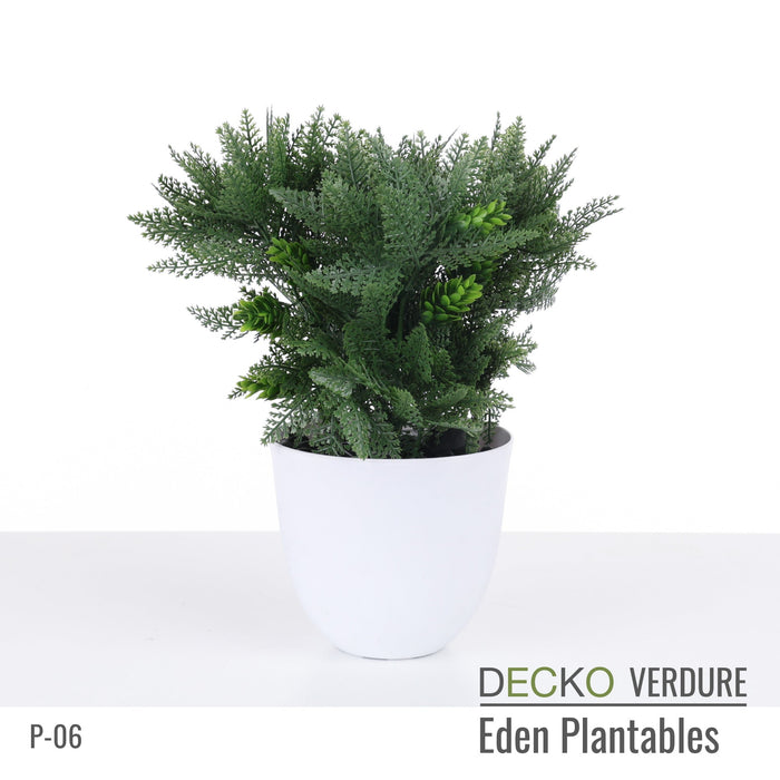 DECKO Verdure Eden Plantables - <b>DAHLIA</b> - Collection of 7 different Artificial Plantable Plants