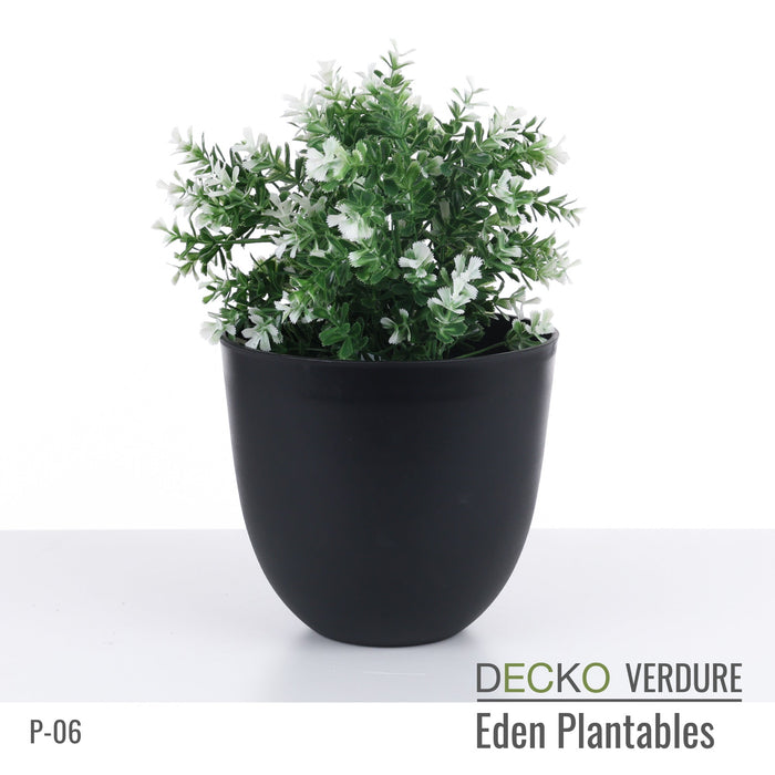 DECKO Verdure Eden Plantables - <b>DAHLIA</b> - Collection of 7 different Artificial Plantable Plants