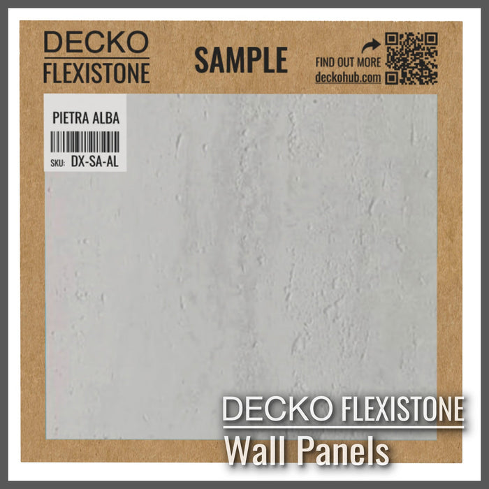 DECKO FLEXISTONE wall panel SAMPLES - Free Shipping