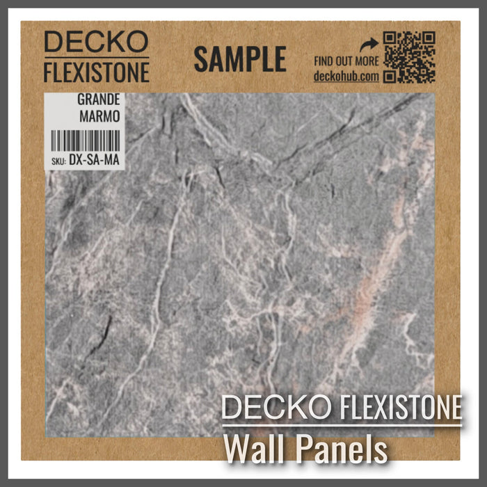 DECKO FLEXISTONE wall panel SAMPLES - Free Shipping