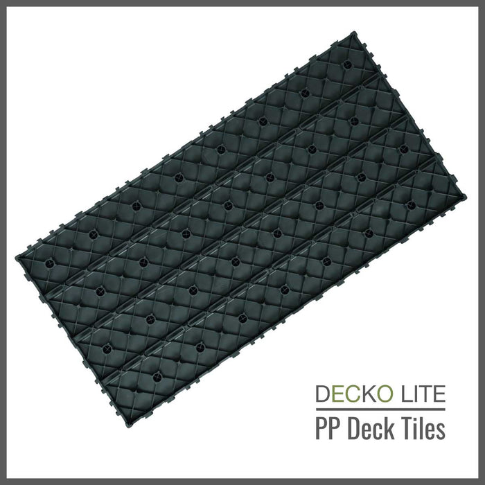 Deck Tiles - Build your Own <b>SAMPLE PACK</b> - Interlocking PP Flooring | DECKO Lite - Fully Refundable (up to 6 items)