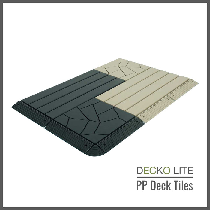 Deck Tiles - Build your Own <b>SAMPLE PACK</b> - Interlocking PP Flooring | DECKO Lite - Fully Refundable (up to 6 items)