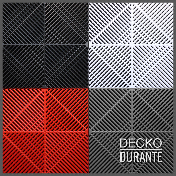 DECKO <b>DURANTE</b> Garage Tile - <b>Select Color</b> - 400/400/18 - Price/Tile