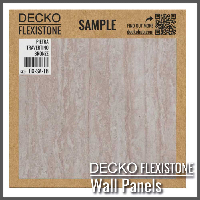 DECKO FLEXISTONE Wand Paneel MUSTER - Kostenlos Versand