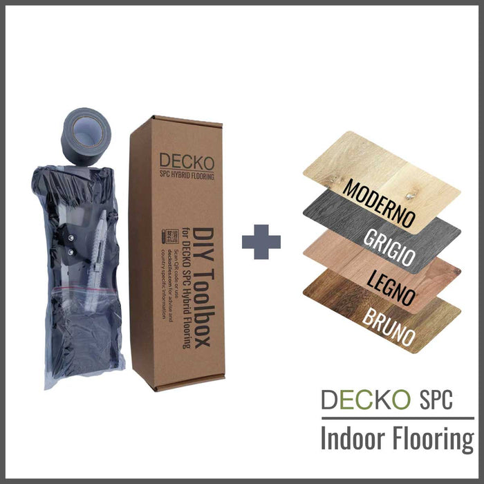 DECKO <b>SPC Flooring</b> - <b>GRIGIO</b> - Price/SQM