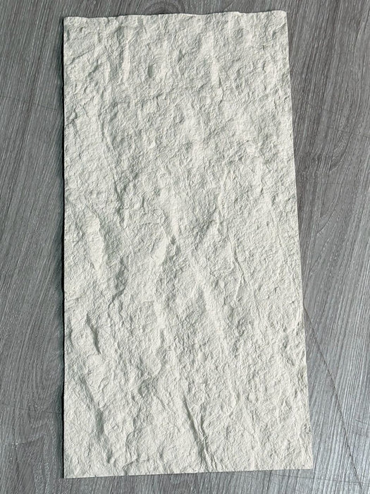 DECKO Flexistone Wall Panels - <b>GRANDE BIANCO</b> - Box of 5 panels 1200x600mm