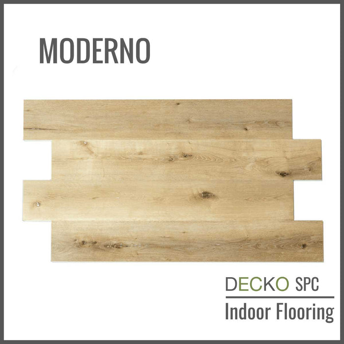 DECKO <b>SPC Flooring</b> - <b>MODERNO</b> - Price/SQM