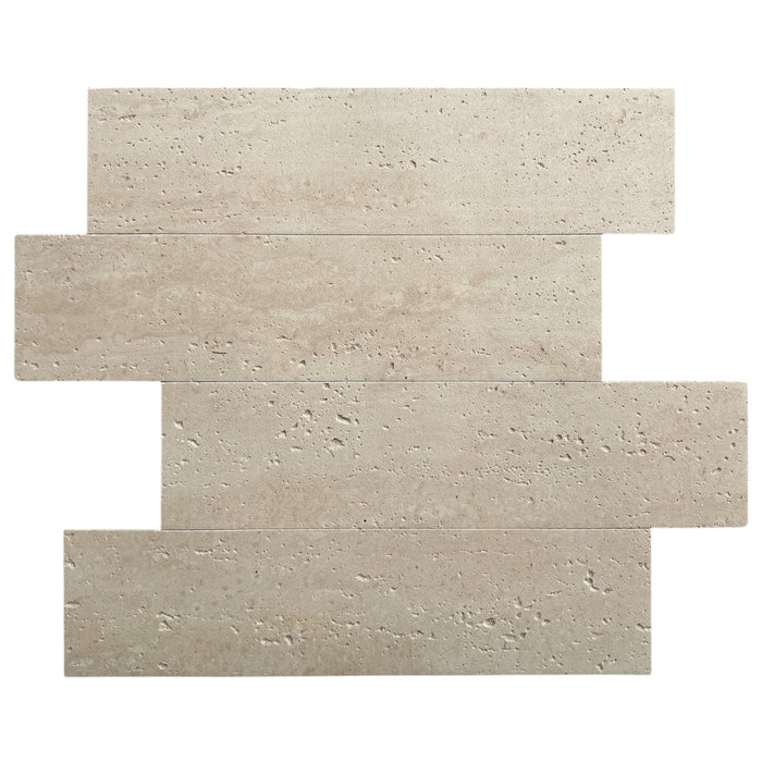 DECKO FLEXISTONE wall panel SAMPLE - BRICO TRAVERTINO - Free Shipping