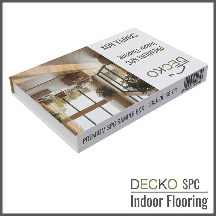 DECKO SPC Hybrid Vinyl Plank Bodenbelag <b>Muster von entire Serie</b> - Wasserdicht Stein Kunststoff Verbund - Kostenlos Lieferung