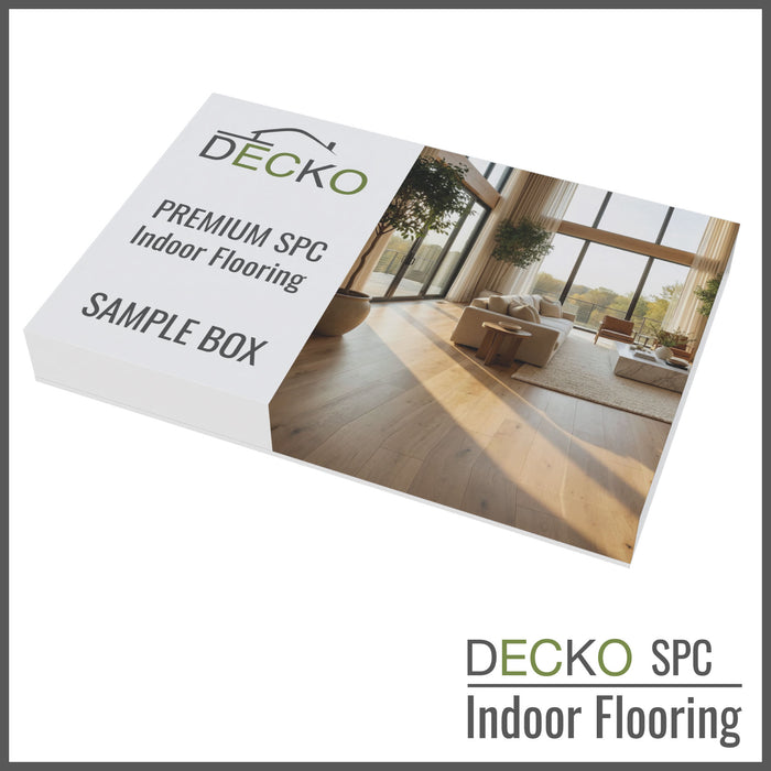 DECKO SPC Hybrid Vinyl Plank Bodenbelag <b>Muster von entire Serie</b> - Wasserdicht Stein Kunststoff Verbund - Kostenlos Lieferung