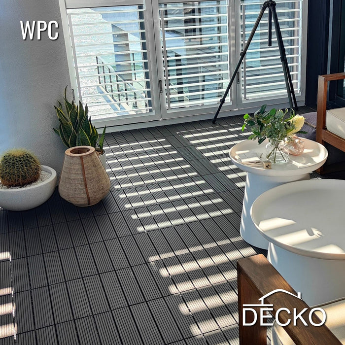 DECKO Premium Fliesen - <b>CHARCOAL</b> - 300/300/20 - Preis/Fliese