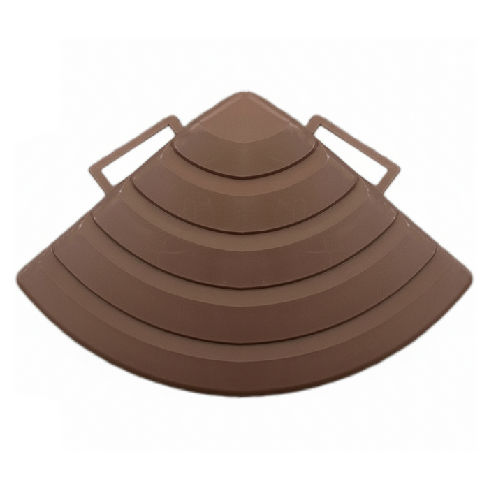 Deck Fliesen <b>Ramp Edge</b> für Klick PP Bodenbelag | DECKO Lite (304x60x20 mm) - Hoch Ende Polypropylene | 100% Recycelbar