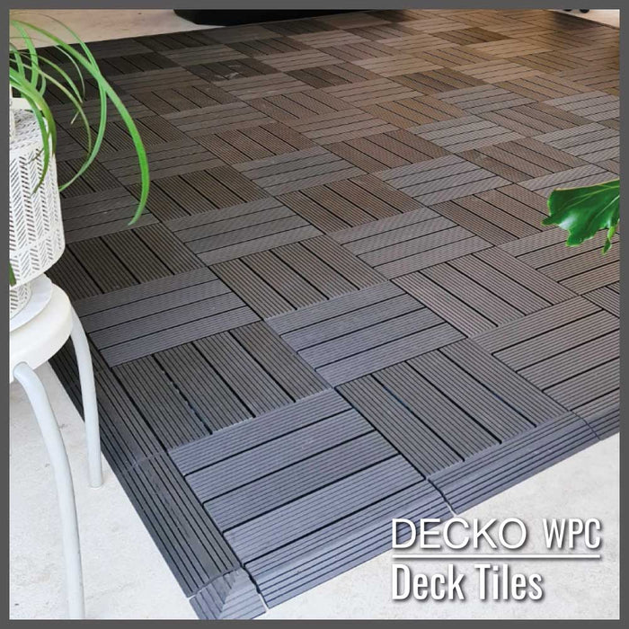 DECKO Premium Tiles - <b>Select Colour</b> - 80/80/20 - Price/Corner