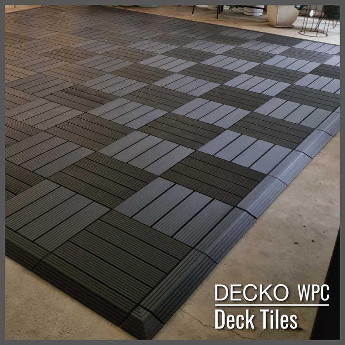 DECKO Premium Tiles - <b>Select Colour</b> - 80/80/20 - Price/Corner