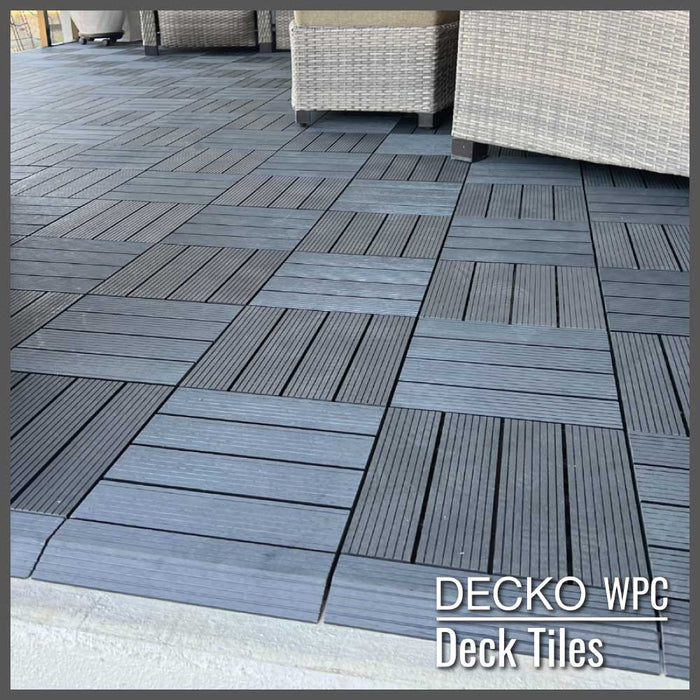 DECKO Premium Tiles - <b>Select Colour</b> - 300/80/20 - Price/Ramp